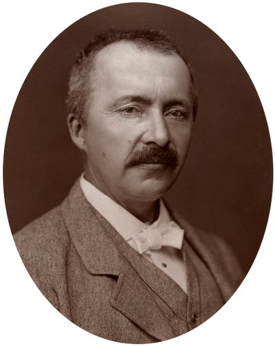 ハインリッヒシュリーマン博士、ドイツのホメリック考古学者、1877年。 作： Lock and Whitfield