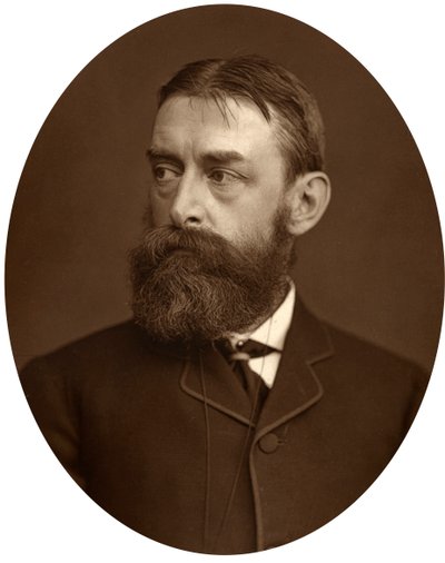 エドワードジョンポインター、ロイヤルアカデミーの会長、1880年。 作： Lock and Whitfield