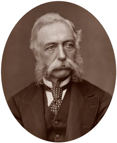 ダニエルライソンズ卿、1882年。 作： Lock and Whitfield