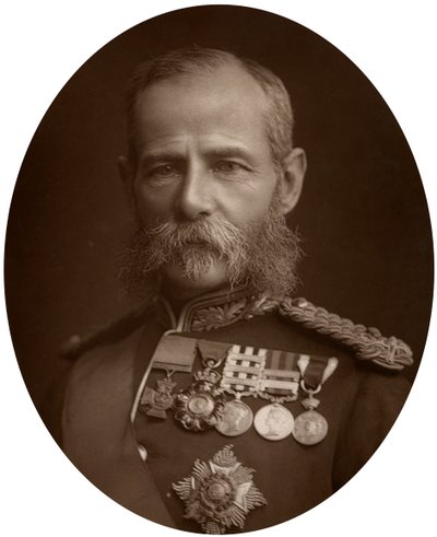 フレデリックスレイロバーツ卿、1882年。 作： Lock and Whitfield