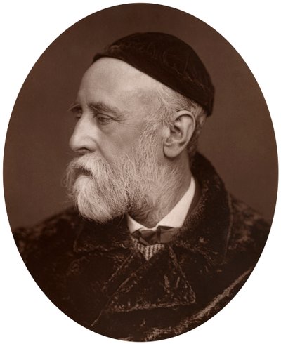 ジョージフレデリックワッツ、芸術家、ロイヤルアカデミシャン、1882年。 作： Lock and Whitfield