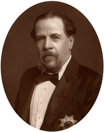 ホバートパシャ、オスマン帝国の元帥、1882年。 作： Lock and Whitfield