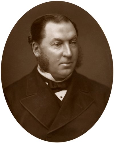 ジェームズチャールズマシュー卿、LLD、高等法院裁判官、1883年 作： Lock and Whitfield