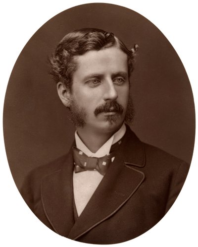 ジョージハミルトン卿、MP、インド国務次官、1876年。 作： Lock and Whitfield
