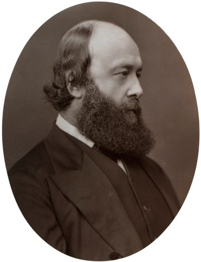 ソールズベリー侯爵、インド国務長官、1877年。 作： Lock and Whitfield