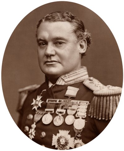 ウィリアムネイサンライトヒューウェット少将、1882年。 作： Lock and Whitfield