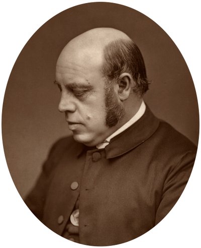 ジョセフ・バーバー・ライトフット牧師、ダラムの司教指名、1880 作： Lock and Whitfield