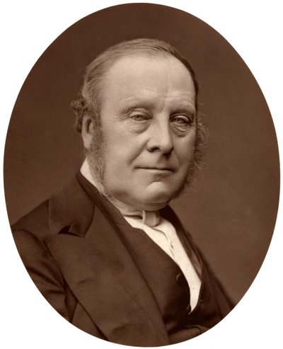 上院議員委員会委員長、1876年。 作： Lock and Whitfield