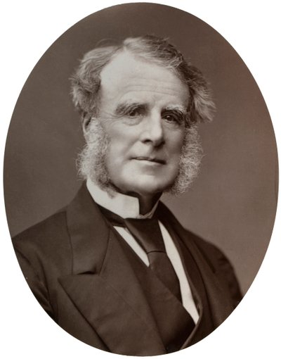 右上院議員ウィンマリー、1877年のイギリス保守派政治家。 作： Lock and Whitfield