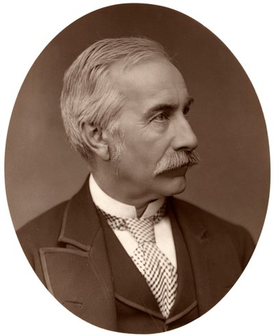 右本殿、ヘンリーバートルフレール、バート、KCB、GCB、イギリス植民地管理者、1876年。 作： Lock and Whitfield