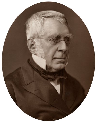 ジョージビッデルエアリー卿、KCB、FRS、天文学者ロイヤル、1877年。 作： Lock and Whitfield