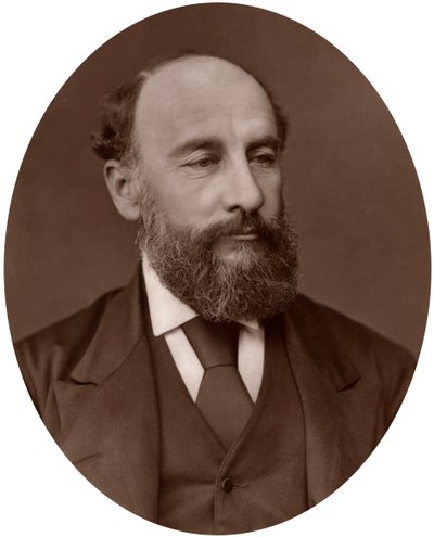 ジョージストロングナレス卿、北極探検家、1878年。 作： Lock and Whitfield