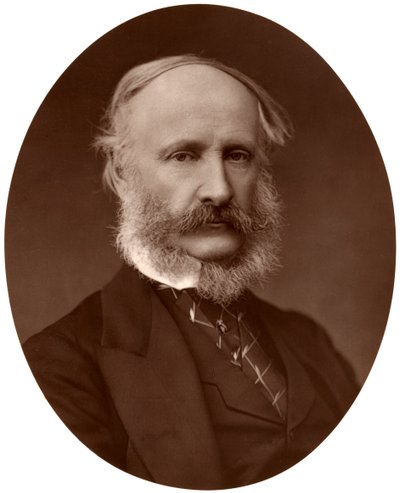 ジェームズ・マクナグテン・ホッグ卿、バート、MP、KCB、メトロポリタン・ボード・オブ・ワークス会長、1876年。 作： Lock and Whitfield