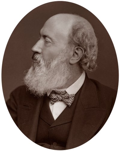 ジョンギルバート卿、RA、水色画家協会の会長、1877年。 作： Lock and Whitfield