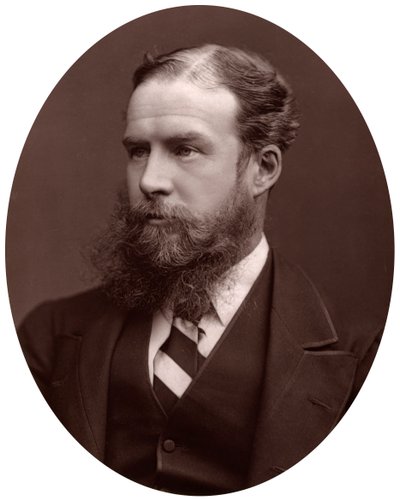 ジョンラボック卿、バート、MP、FRS、ロンドン大学副学長、1877年。 作： Lock and Whitfield