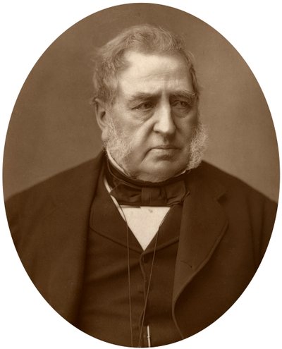 リチャードマリンズ、政治家および法学者、1882年。 作： Lock and Whitfield