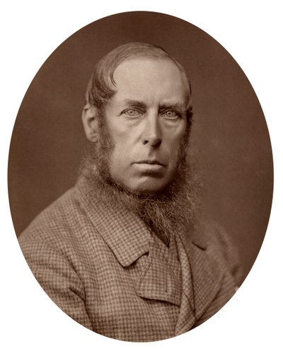 枢密院の司法委員会の裁判官、1880年、ロバートポレットコリア卿。 作： Lock and Whitfield