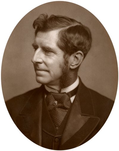 ジョン・エドマンド・コメレル海軍副大将、KCB、VC、イギリス海軍士官、1883年。 作： Lock and Whitfield