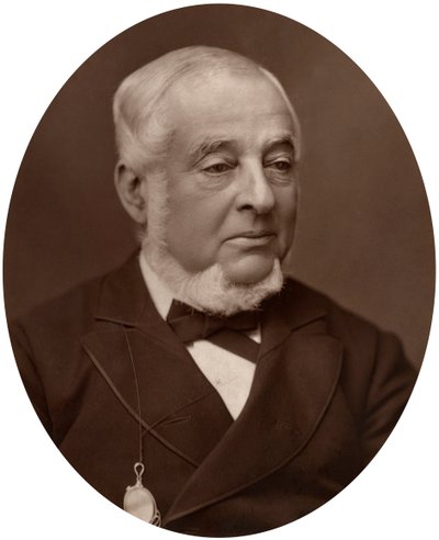 ウォーレンデラルー、イギリスの天文学者、物理学者、1882年。 作： Lock and Whitfield