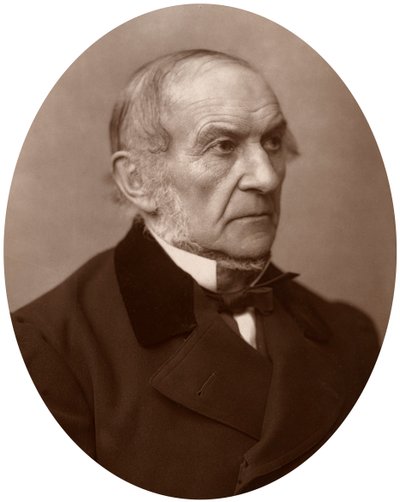 ウィリアム・エワートグラッドストーン国会議員、1882年イギリス自由首相。 作： Lock and Whitfield