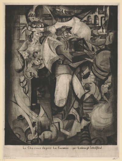 狩人 作： Lodewijk Schelfhout