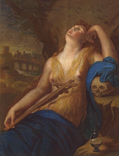 マグダラのマリア 作： Lodovico (after) Carracci