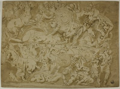 アマゾンの戦い 作： Lodovico Carracci