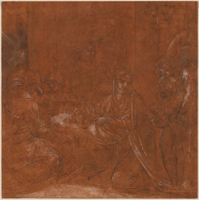 羊飼いたちの礼拝 作： Lodovico Carracci