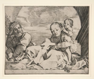 聖家族 作： Lodovico Carracci
