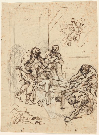セントローレンスの殉教 作： Lodovico Carracci