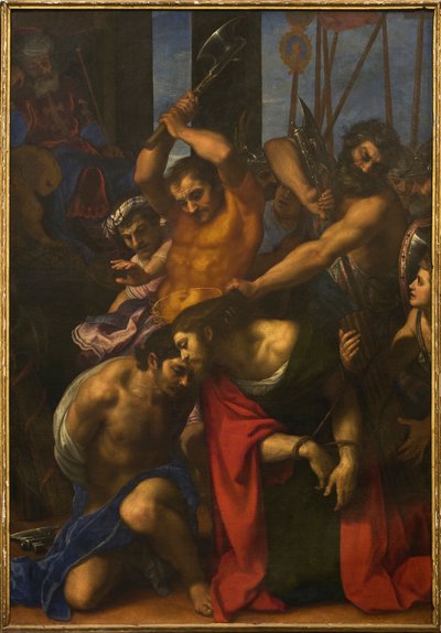 聖ジェームズとヨシヤの殉教、1605年。 作： Lodovico Cigoli