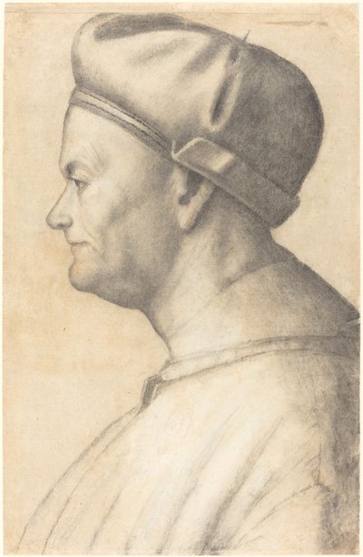 男のプロフィール 作： Lombard 16th Century