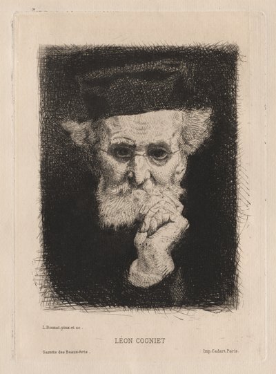レオン・コニエ、1881年。 作： Léon Bonnat