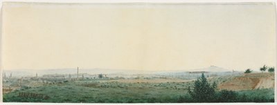 パリ近郊の風景 作： Léon Bonvin