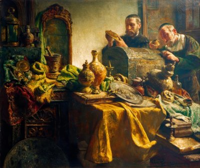 アートディーラー訪問 作： Léon Brunin de Meutter