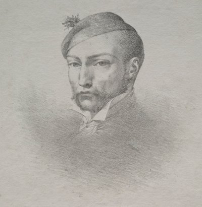 セオドアジェリコー。 作： Léon Cogniet