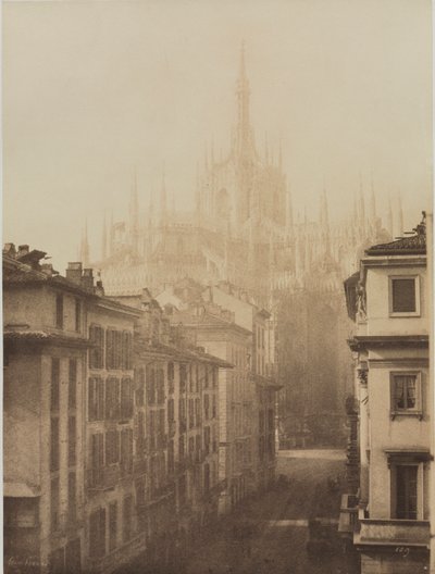 コルソ フランチェスコ、ミラノの大聖堂 作： Léon Gérard