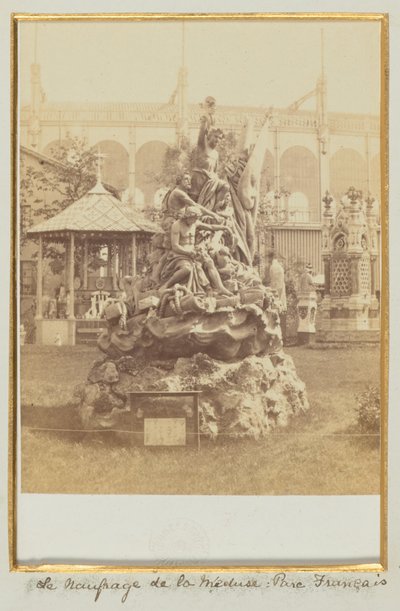 難破船メドゥーサ号、フランス公園 作： Léon and Lévy
