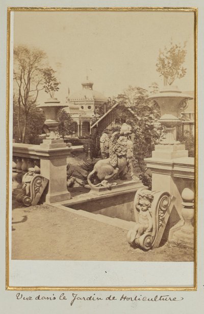 オーストリア公園の眺め 作： Léon and Lévy