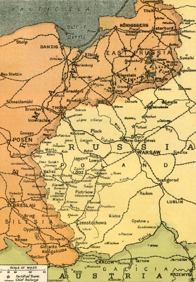 東部開拓時代」、1919年 作： London Geographical Institute