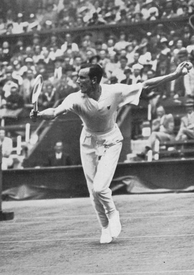 フレッドペリー、1934年 作： London News Agency