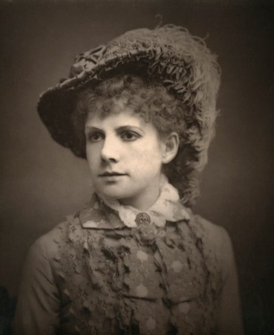 アルママレー、イギリスの女優、1882年。 作： London Stereoscopic and Photographic Co