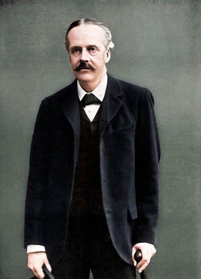 アーサージェームズバルフォー、初代バルフォー伯爵、1912年イギリスの政治家で首相 作： London Stereoscopic and Photographic Co