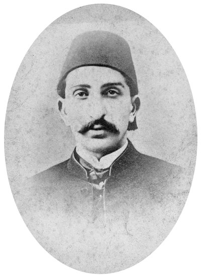 トルコのスルタン、c1880。 作： London Stereoscopic and Photographic Co