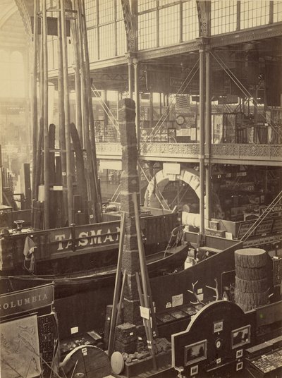 1862年の美術展の様子 作： London Stereoscopic and Photographic Company