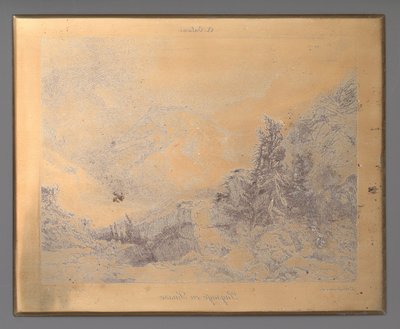 スイスの風景 作： Léopold Desbrosses