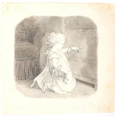 小さな主婦 作： Lorenz Frølich