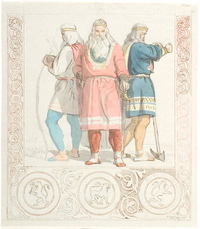 Ørvarodd、Holger Danske、Stærkodder 作： Lorenz Frølich