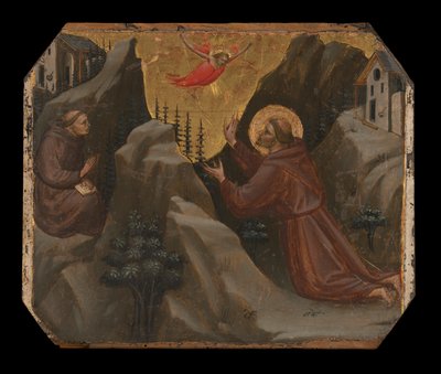 聖痕を受ける聖フランチェスコ 作： Lorenzo Ghiberti