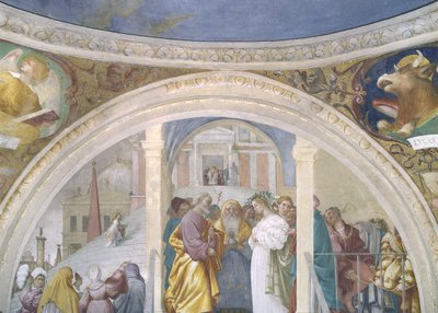 聖母の結婚、1525 作： Lorenzo Lotto